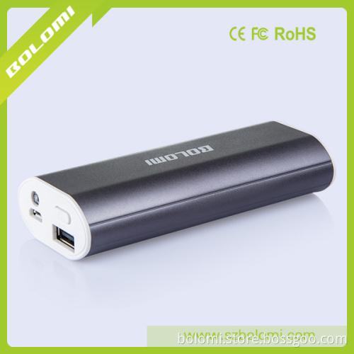 nice design alumnium casing good hand feeling mobile phone power bank